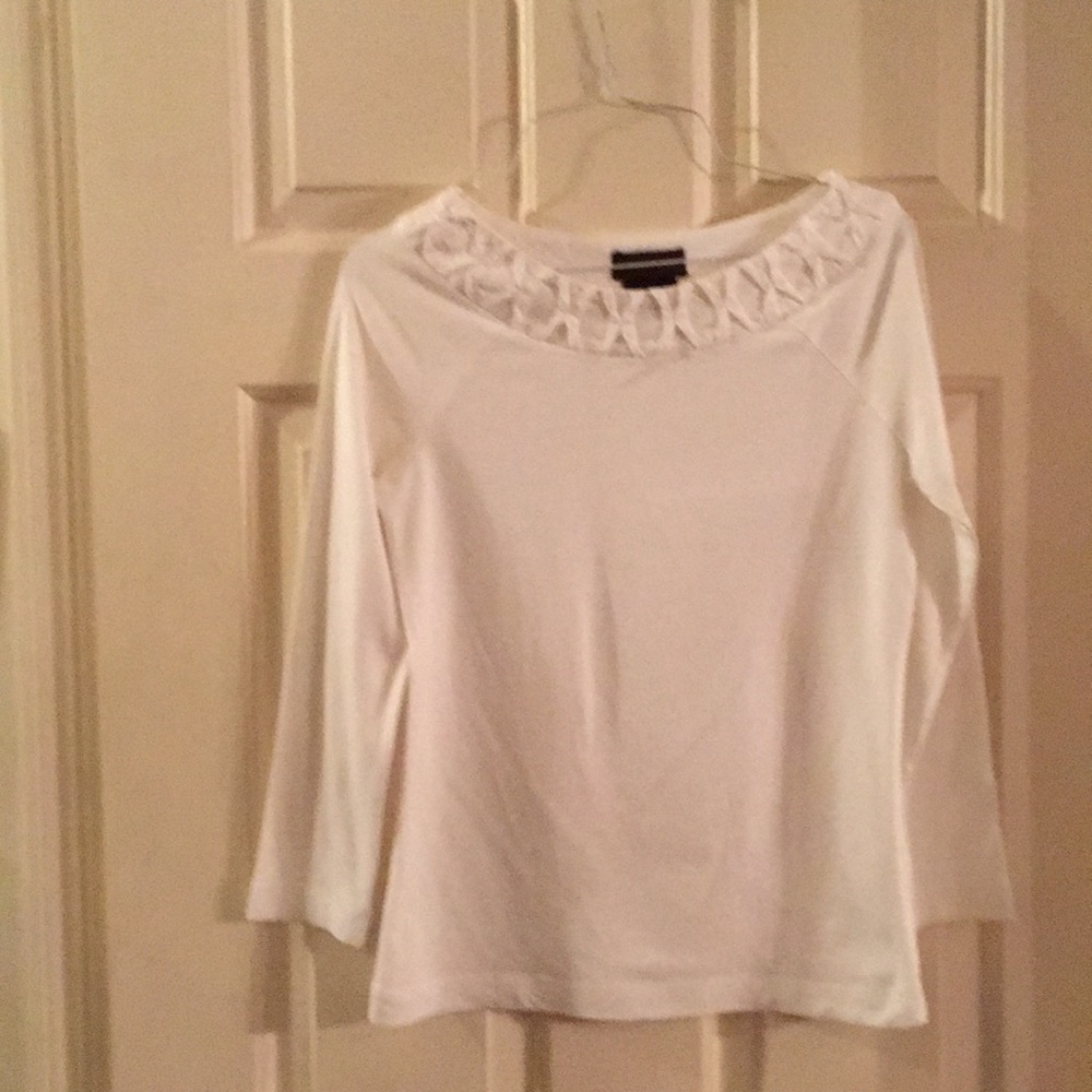 White Dana Bachman Tee Shirt